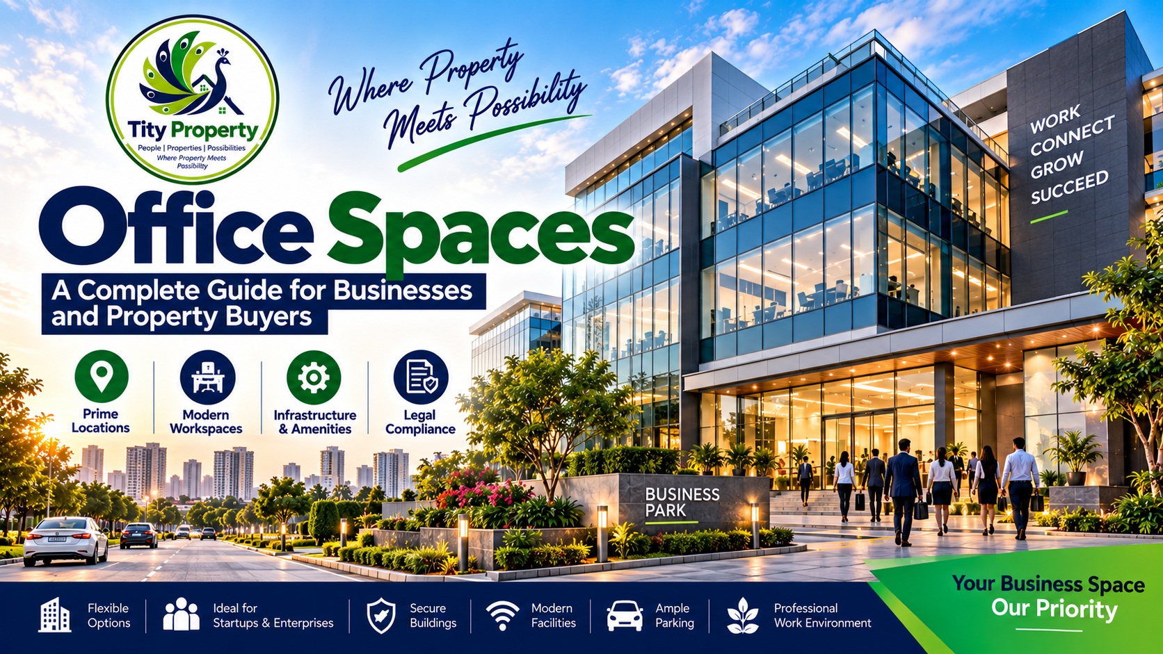 Office Spaces: A Complete Guide for Businesses and Property Buyers