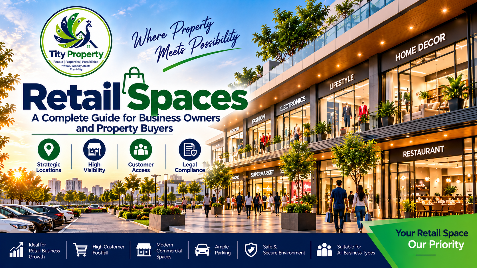 Retail Spaces: A Complete Guide for Business Owners and Property Buyers